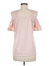 Unbranded 100% Polyester Pink Short Sleeve Top Size M - photo 2