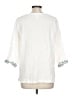 Unbranded 100% Polyester White 3/4 Sleeve Blouse Size L - photo 2