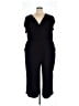 G by Giuliana Rancic Solid Black Jumpsuit Size 3X - photo 1