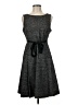 Tahari Tweed Gray Black Casual Dress Size M (estimated) - photo 1