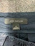 Ann Taylor 100% Cotton Chevron-herringbone Black Casual Pants Size 2 - photo 7