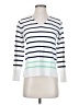 Gap Outlet 100% Cotton Stripes White Pullover Sweater Size S - photo 1