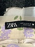 Zara Floral White Casual Pants Size M - photo 6