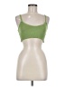 Shein 100% Acrylic Green Sleeveless Top Size 6 - photo 1