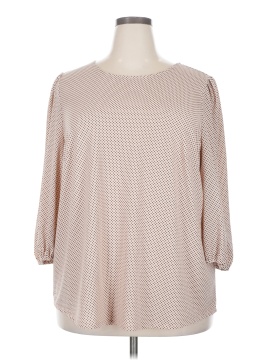 Adrianna Papell 3/4 Sleeve Blouse
