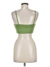 Shein 100% Acrylic Green Sleeveless Top Size 6 - photo 2