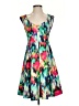 Nanette Lepore Print Green Cocktail Dress Size 2 - photo 1