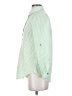 Duffield Lane Stripes Green Long Sleeve Blouse Size XS - photo 5