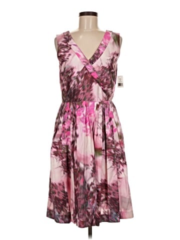 Pink Tartan Cocktail Dress (view 1)