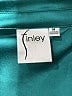 Finley 100% Polyester Teal Long Sleeve Blouse Size M - photo 6
