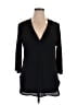 NY&C 100% Polyester Black 3/4 Sleeve Blouse Size XL - photo 1