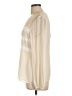 St. John 100% Silk Ivory Long Sleeve Silk Top Size 12 - photo 5