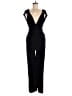 Venus Solid Black Jumpsuit Size 6 - photo 1