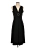 Evan Picone Solid Black Cocktail Dress Size 4 - photo 1
