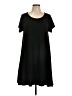 Old Navy Solid Black Casual Dress Size L - photo 1