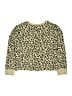 Old Navy Animal Print Gold Pullover Sweater Size 10 - 12 - photo 2