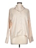 Assorted Brands Metallic Tan Long Sleeve Blouse Size L (estimated) - photo 1