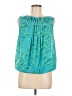 Audrey Talbott 100% Polyester Teal Sleeveless Blouse Size M - photo 1