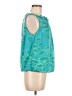 Audrey Talbott 100% Polyester Teal Sleeveless Blouse Size M - photo 4