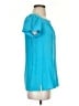 Assorted Brands Teal Short Sleeve Blouse Size 0 - photo 4