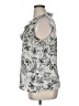 Emma & Olivia 100% Polyester Gray Sleeveless Blouse Size XL - photo 5