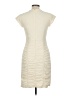 Nanette Lepore 100% Polyester Solid Ivory Cocktail Dress Size 6 - photo 2