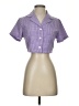 Shein Purple Short Sleeve Polo Size 4 - photo 1
