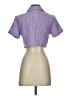 Shein Purple Short Sleeve Polo Size 4 - photo 2