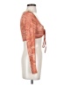 Shein Orange Long Sleeve Top Size 2 - photo 4