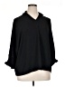 Unbranded Black 3/4 Sleeve Blouse Size XL - photo 1