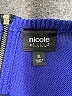 Nicole by Nicole Miller Solid Blue Pullover Sweater Size XL - photo 7