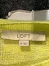 Ann Taylor LOFT Solid Green Pullover Sweater Size M - photo 7