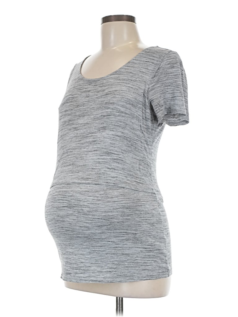 Pre-owned Motherhood Short Sleeve T-shirt In Gray