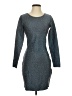 Superdry Metallic Metallic Gray Cocktail Dress Size EU 36 / US 6 - photo 1