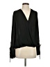 Trouve Black Long Sleeve Blouse Size S - photo 1