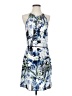 Kensie 100% Polyester Tropical Blue Casual Dress Size XS - photo 1