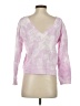 525 America 100% Cotton Tie-dye Pink Pullover Sweater Size XS - photo 2