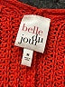 Belle Du Jour 100% Polyester Red Pullover Sweater Size M - photo 4