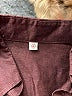 Unbranded Burgundy Long Sleeve Button-Down Shirt Size M - photo 4