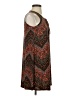 Veronica M. Paisley Brown Casual Dress Size XS - photo 4