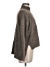 Shein 100% Polyester Metallic Brown Turtleneck Sweater Size M - photo 4