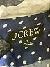 J.Crew Polka Dots Blue Long Sleeve Blouse Size S - photo 7