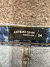 Just Black Hearts Blue Jeans Size 24 waist - photo 7