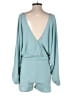 Fashion Nova Teal Blue Romper Size M (estimated) - photo 2