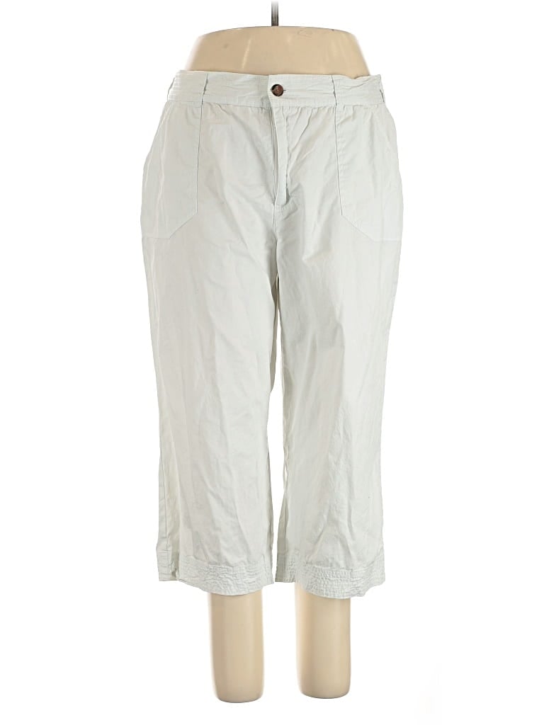 Pre-owned Travelsmith Khaki Pant In Gray