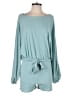 Fashion Nova Teal Blue Romper Size M (estimated) - photo 1