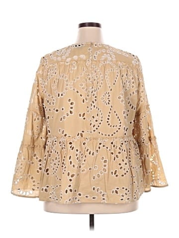 Tuckernuck 3/4 Sleeve Blouse (view 2)