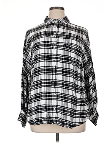 Evans 3/4 Sleeve Blouse (view 1)