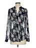 Kut from the Kloth 100% Polyester Blue Long Sleeve Blouse Size S - photo 1