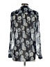 Kut from the Kloth 100% Polyester Blue Long Sleeve Blouse Size S - photo 2